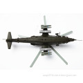 1/24 1/38 1/48 Z-10 Metal Autogyro Models Zinc Alloy Helicopter Gifts with Rotary Wings